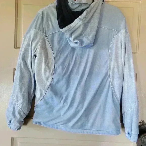 Vintage Bold Spirit Womens Acid Wash Fleece Lined Track Jacket Size M - Picture 7 of 10